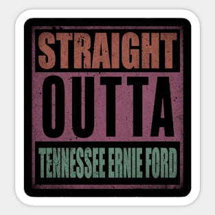 Vintage Proud Name Ernie Retro Style Straight Outta Sticker